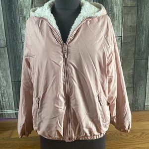 Pink warm jacket